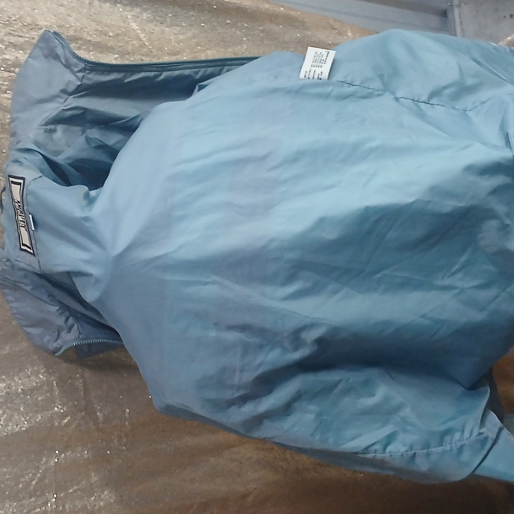 Women's First Street All Weather Water Proof Blue Light Weight Traveler Jacket L - Picture 15 of 15